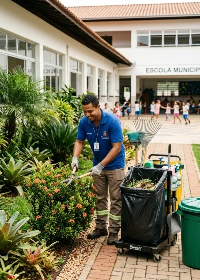 Limpeza e Conservação de Áreas Externas