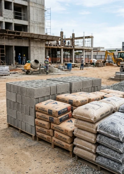 Materiais e Suprimentos na Construção