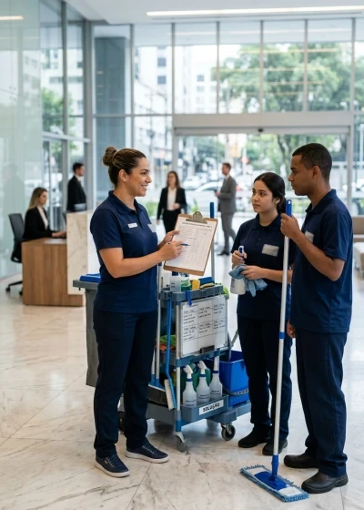 Organização e Planejamento de Serviços de Limpeza