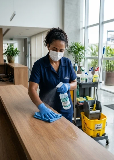 Técnicas de Limpeza e Desinfecção