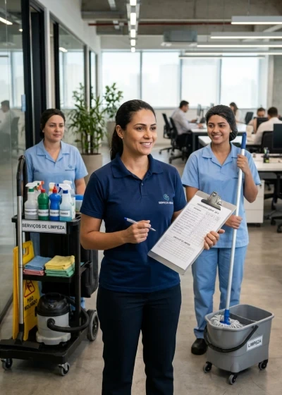 Gestão e Organização da Limpeza Profissional