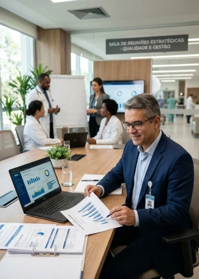 Avaliação e Melhoria Contínua em Hospitais