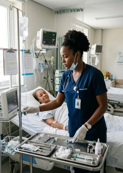 Atendimento Clínico Hospitalar: Cuidados e Procedimentos