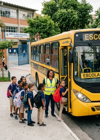 Segurança no Transporte Escolar