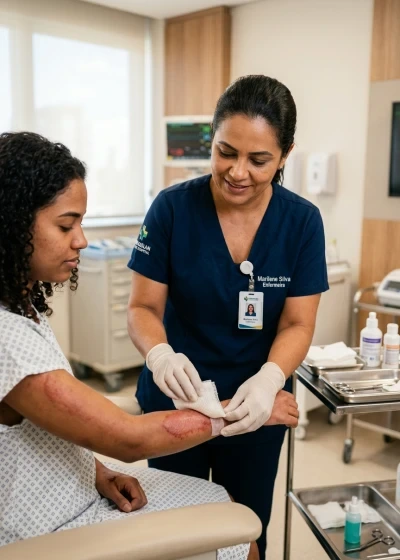 Cuidados com Queimaduras e Lesões por Calor