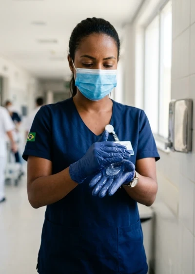 Equipamentos de Proteção Individual e Higienização das Mãos