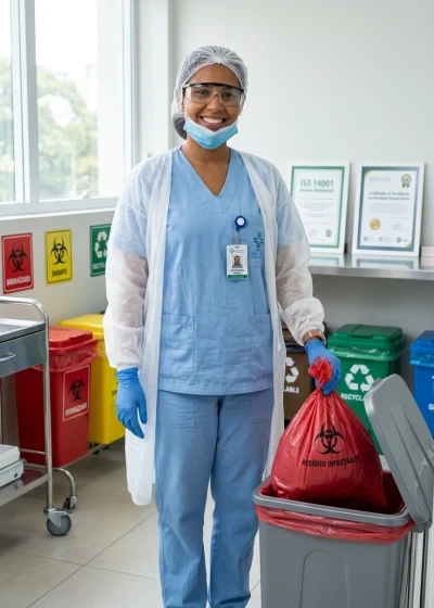 Educação, Sustentabilidade e Certificação em Resíduos Hospitalares