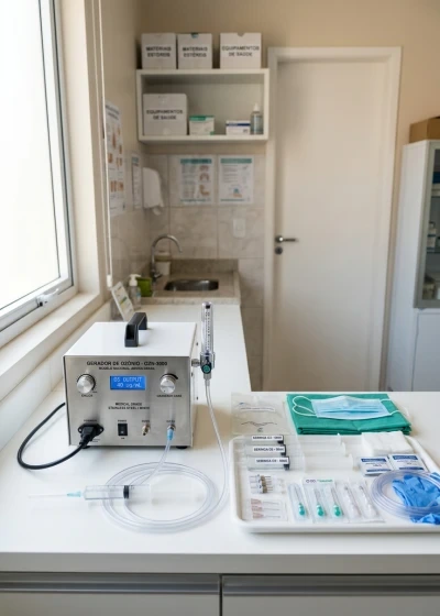 Equipamentos e Materiais para Ozonioterapia