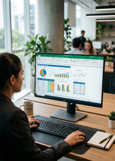 Análise de Dados, Tabelas Dinâmicas e Gráficos com Excel