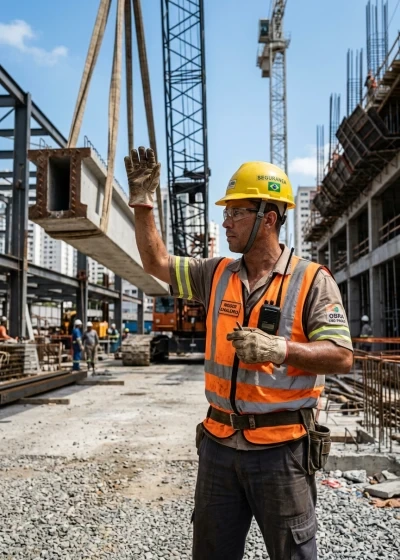 Fundamentos e Normas de Segurança para Rigger Sinaleiro