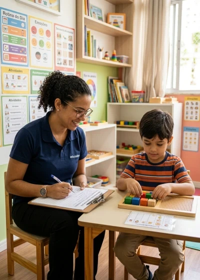 Avaliação e Monitoramento do Manejo Comportamental em Crianças Autistas