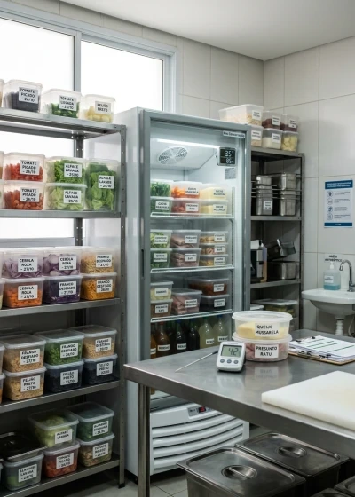 Armazenamento e Conservação de Alimentos