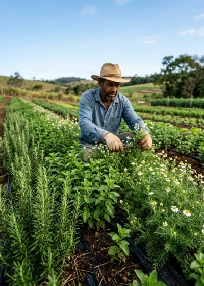 Cultivo de Plantas Medicinais e Aromáticas