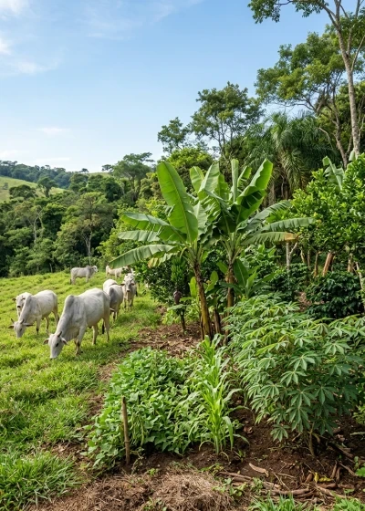 Sistemas Agroflorestais e Integração Lavoura-Pecuária