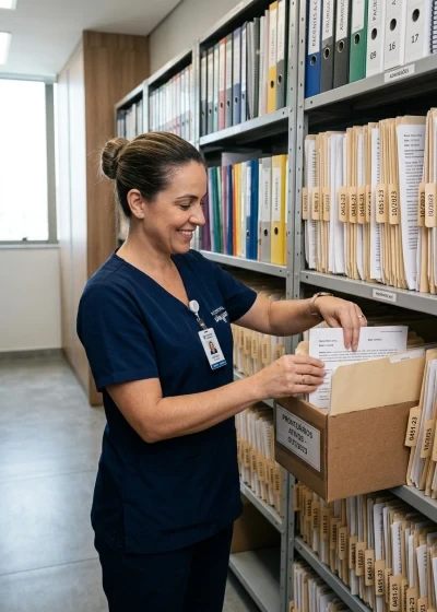 Gestão e Organização de Documentos Hospitalares