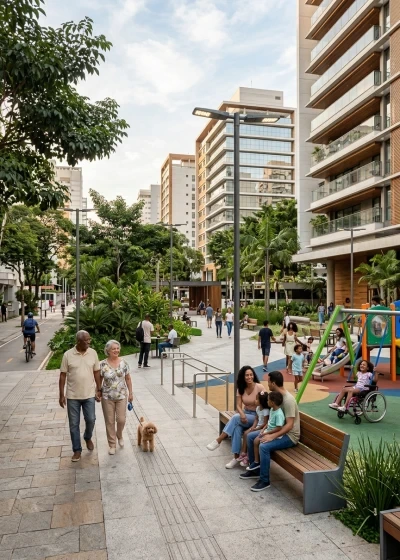 Espaços Públicos e Equipamentos Urbanos