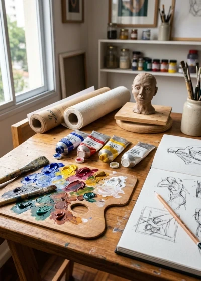 Técnicas e Materiais em Artes Visuais