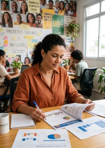 Avaliação e Prestação de Contas em Projetos Sociais