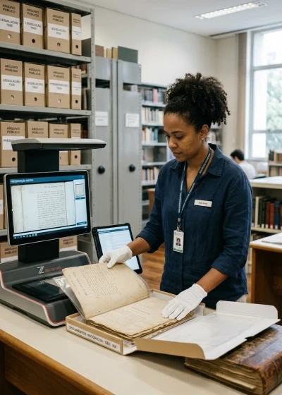 Preservação e Conservação de Documentos