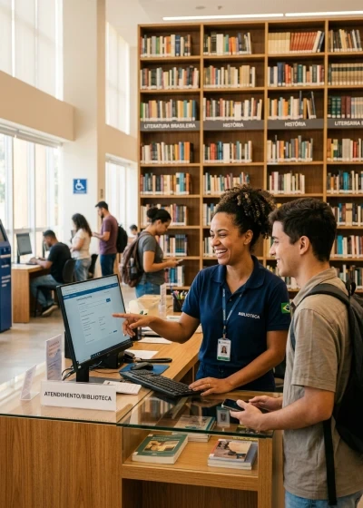 Serviços e Atendimento em Bibliotecas