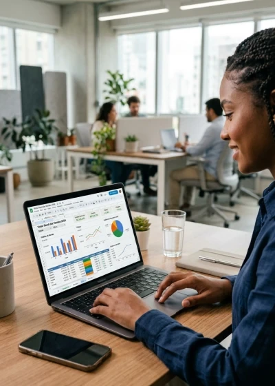 Planilhas, Análise de Dados e Visualização de Informações com Google Workspace