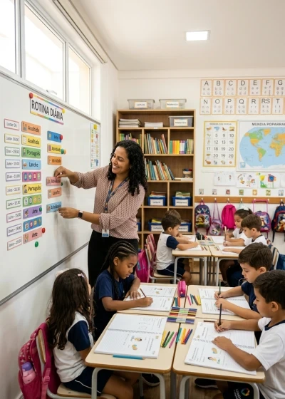Organização e Rotina no Ambiente Escolar