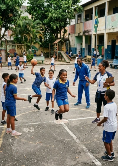 Fundamentos teóricos da Educação Física escolar e sua relação com jogos e brincadeiras