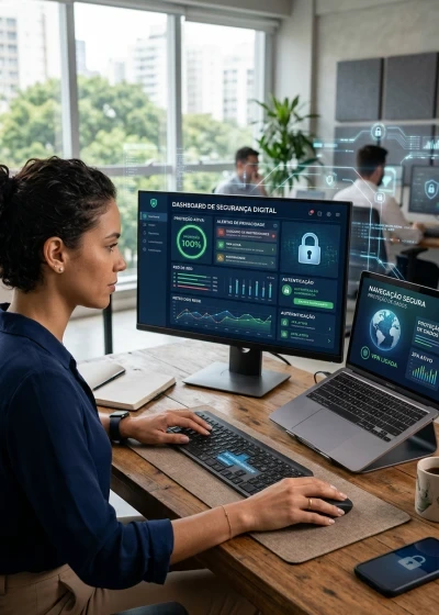 Segurança Digital, Privacidade e Proteção de Dados na Navegação