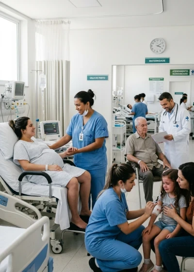 Obstetrícia e Atendimento a Crianças e Idosos