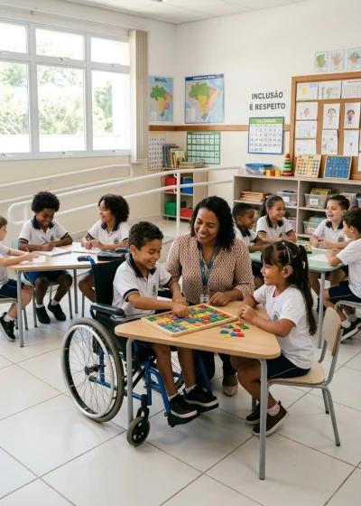 Desafios e Práticas da Educação Inclusiva nas Escolas Públicas Brasileiras