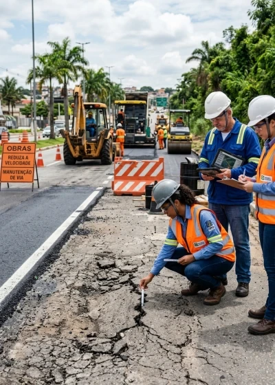 Manutenção e Reabilitação de Estradas
