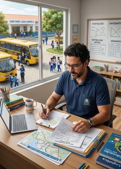 Gestão e Organização do Transporte Escolar
