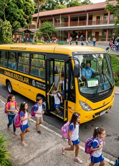 Tecnologia e Inovação no Transporte Escolar