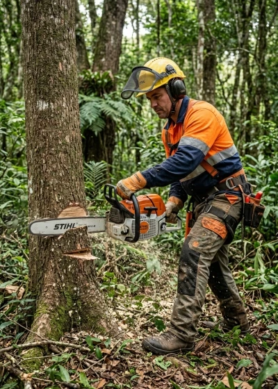Técnicas de Corte e Manejo Florestal
