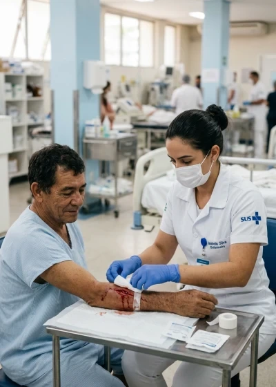 Cuidados em Hemorragias e Ferimentos
