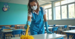 Curso de Curso Livre de Higiene e Limpeza na Escola