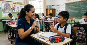 Curso de Curso Livre de Libras para Comunicação no Ambiente Escolar
