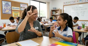 Curso de Curso Livre de Libras Intermediário para Educadores