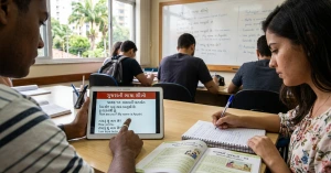 Curso de Curso Livre de Gujarati Intermediário para Conversação