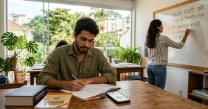 Curso de Curso Livre de Marathi Intermediário para Conversação