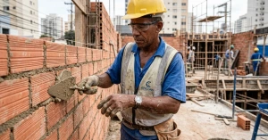 Curso de Curso Livre de Serviços de Pedreiro em Obras