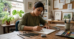 Curso de Curso Livre de Técnicas de Desenho para Iniciantes