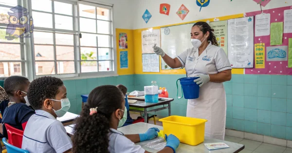 Curso de Curso Livre de Boas Práticas em Limpeza Escolar