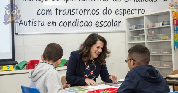 Curso de Curso Livre de Manejo Comportamental de Crianças com Transtornos do Espectro Autismo em Condição Escolar