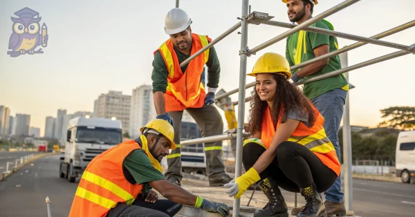 Curso de Curso Livre de Montagem e Desmontagem de Andaimes