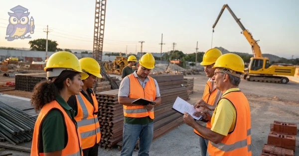 Curso de Curso Livre de Organização e Manutenção de Canteiros de Obras