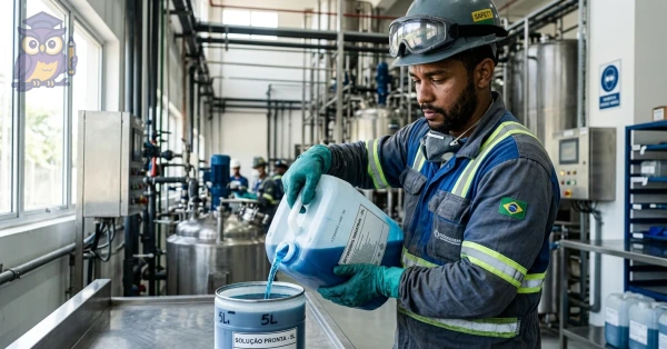 Produtos Químicos para Limpeza e Sanitização Industrial