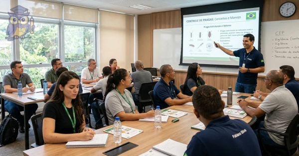 Introdução do curso Controle de Pragas em Ambientes Corporativos