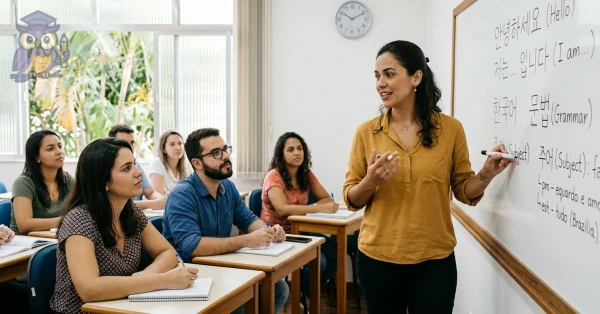 Introdução do curso Coreano Intermediário para Conversação