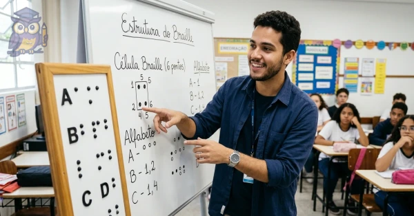 Introdução do curso Fundamentos e Estrutura do Braille